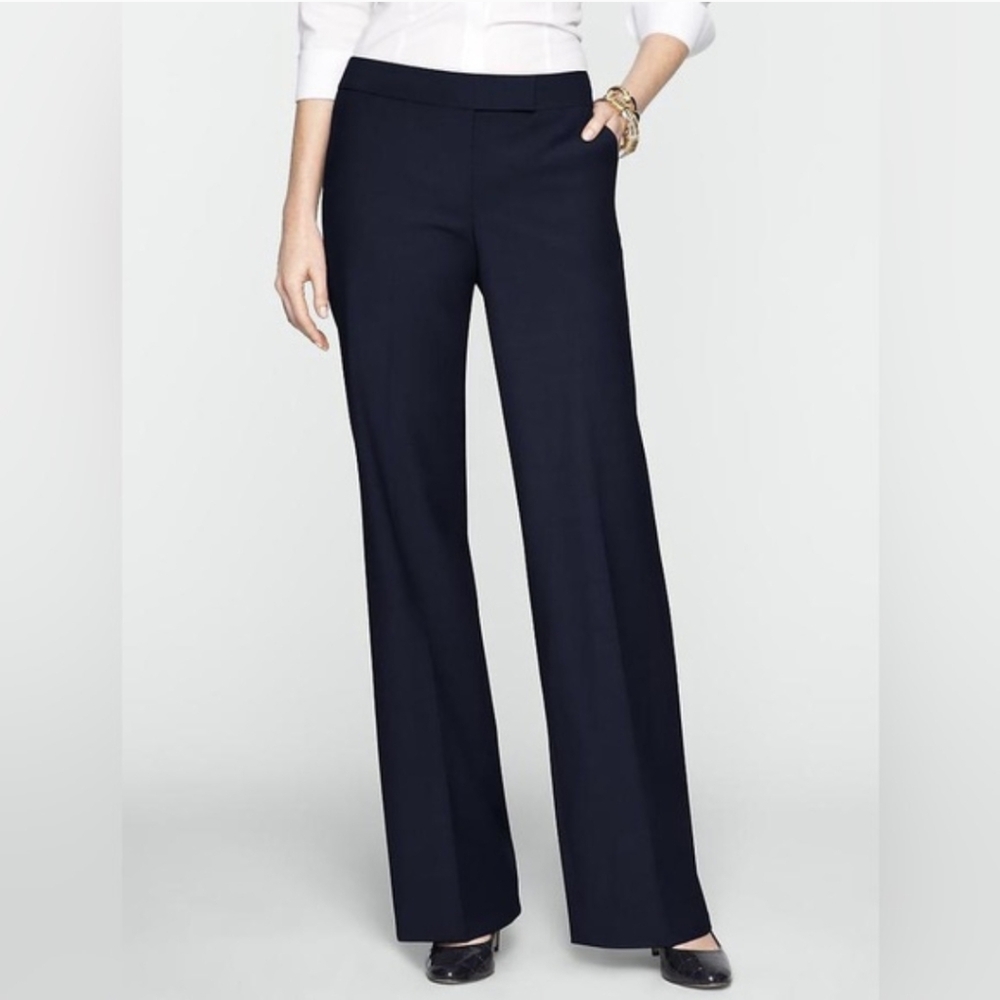Talbots Heritage Fit Elegant Black Women's Dress Pants